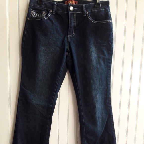 One 5 One Bedazzled Jeans - Picture 3 of 6